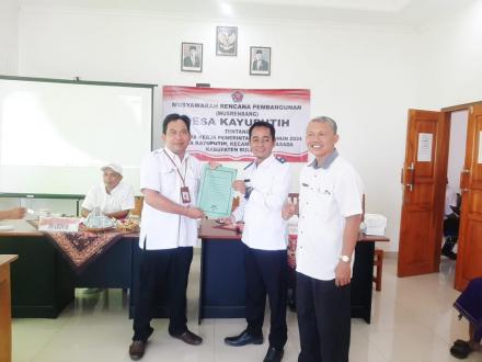 MUSYAWARAH RENCANA PEMBANGUNAN (MUSREMBANG) DESA KAYUPUTIH